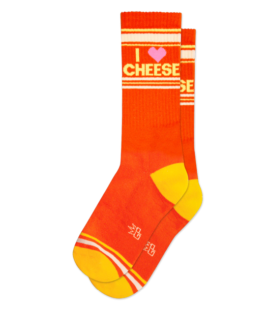 I Heart Cheese Socks