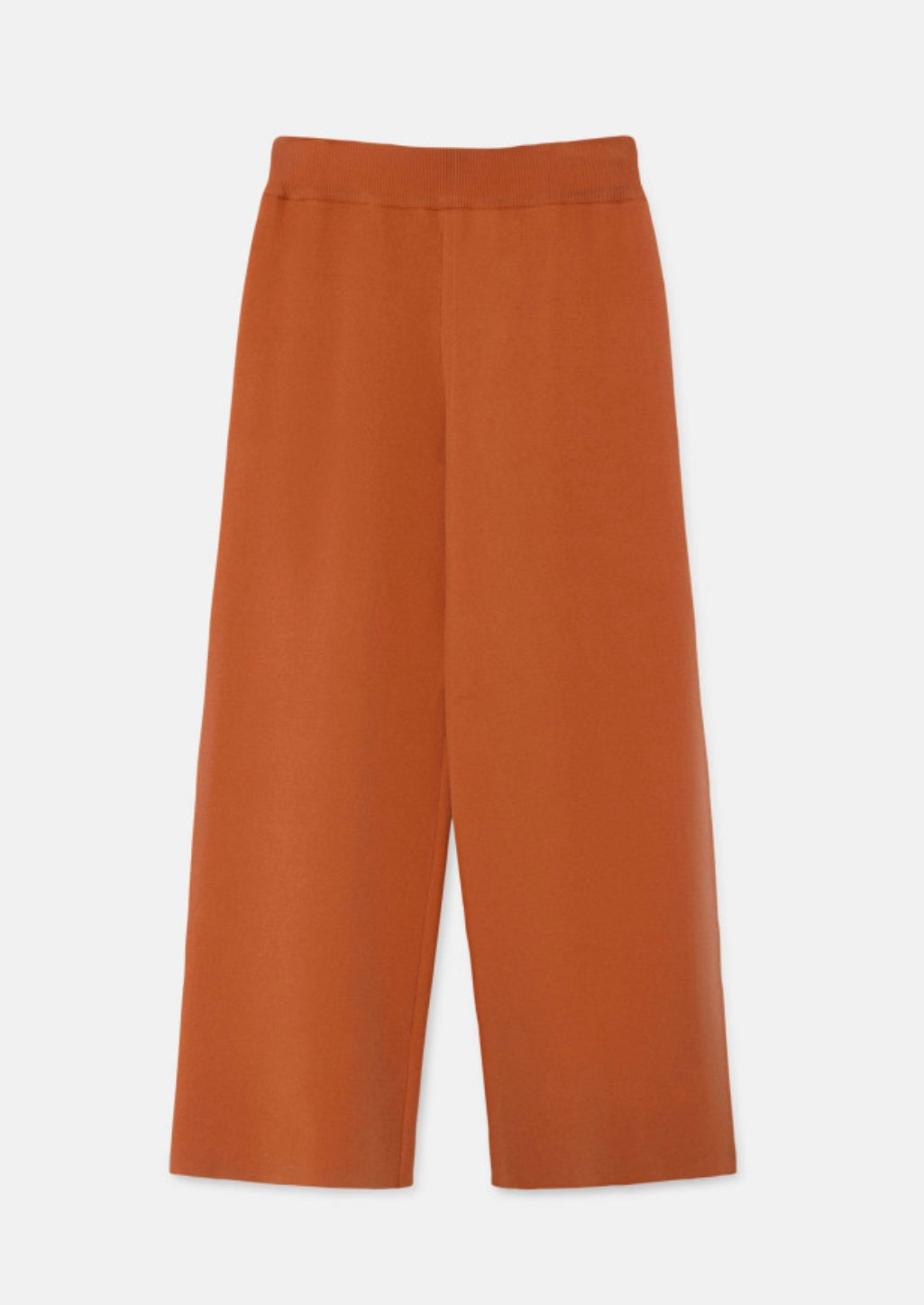 Orange Knit Pants