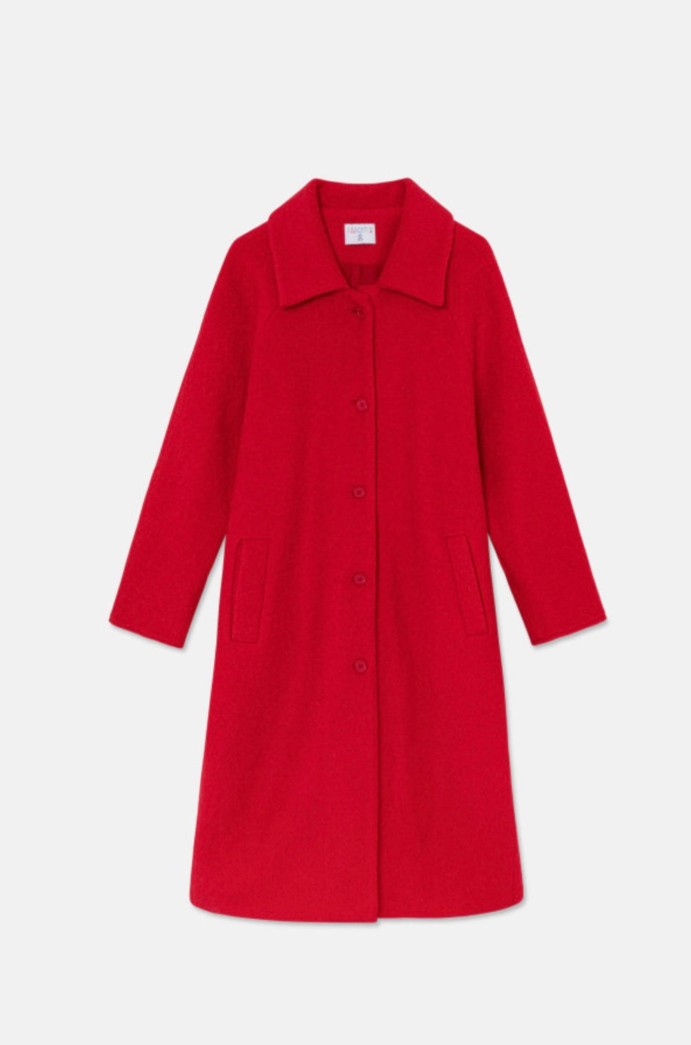 Red Midi Coat
