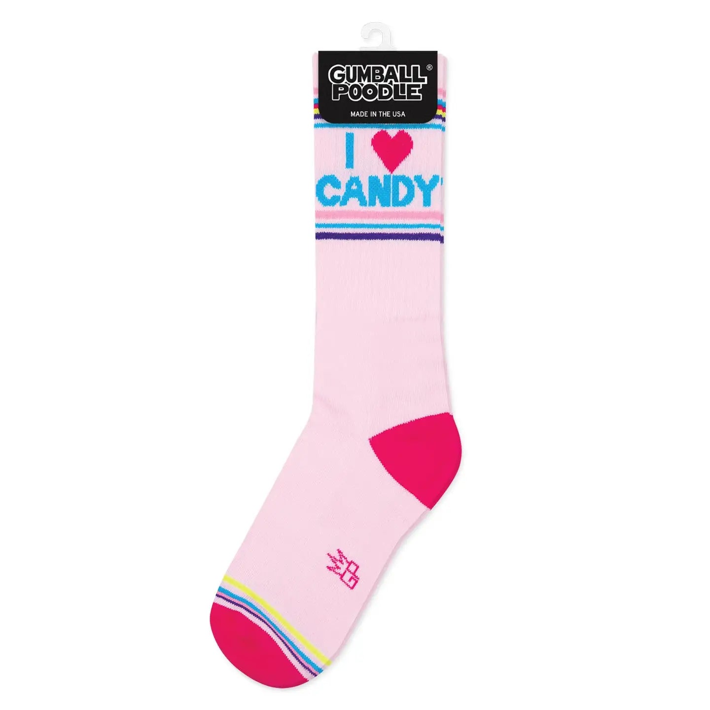I ❤️ Candy Gym Crew Socks
