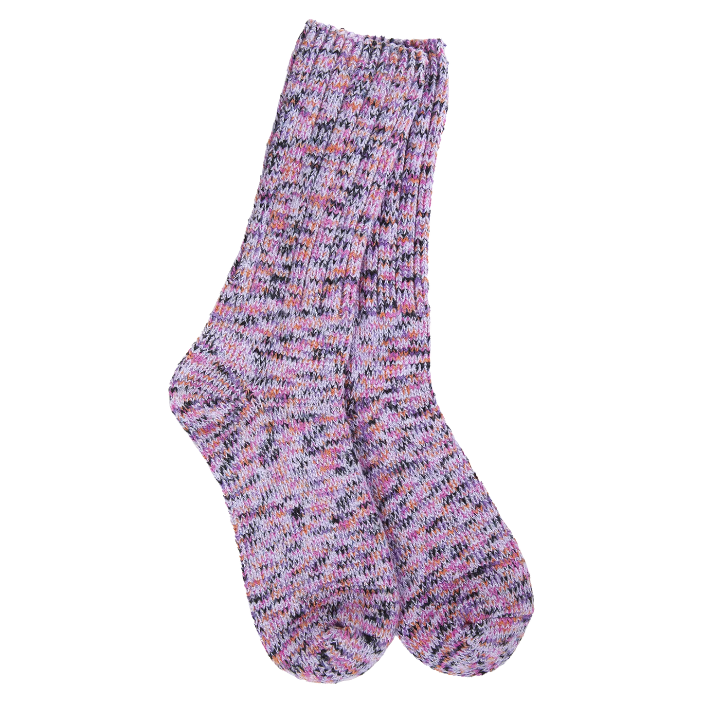 Lavender Weekend Ragg Crew Socks