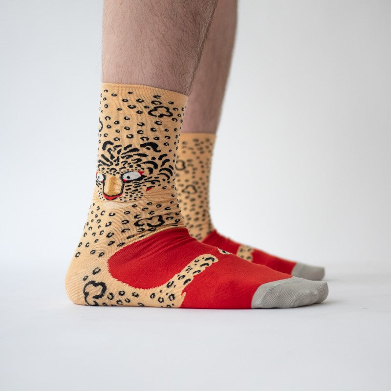 Leopard Kraft Socks