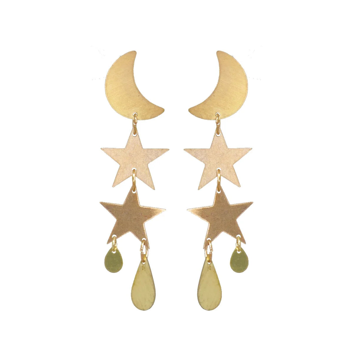 Little Gold Twilight Earrings