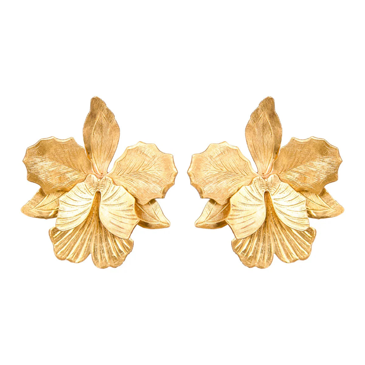 Little Laelia Orchid Earrings