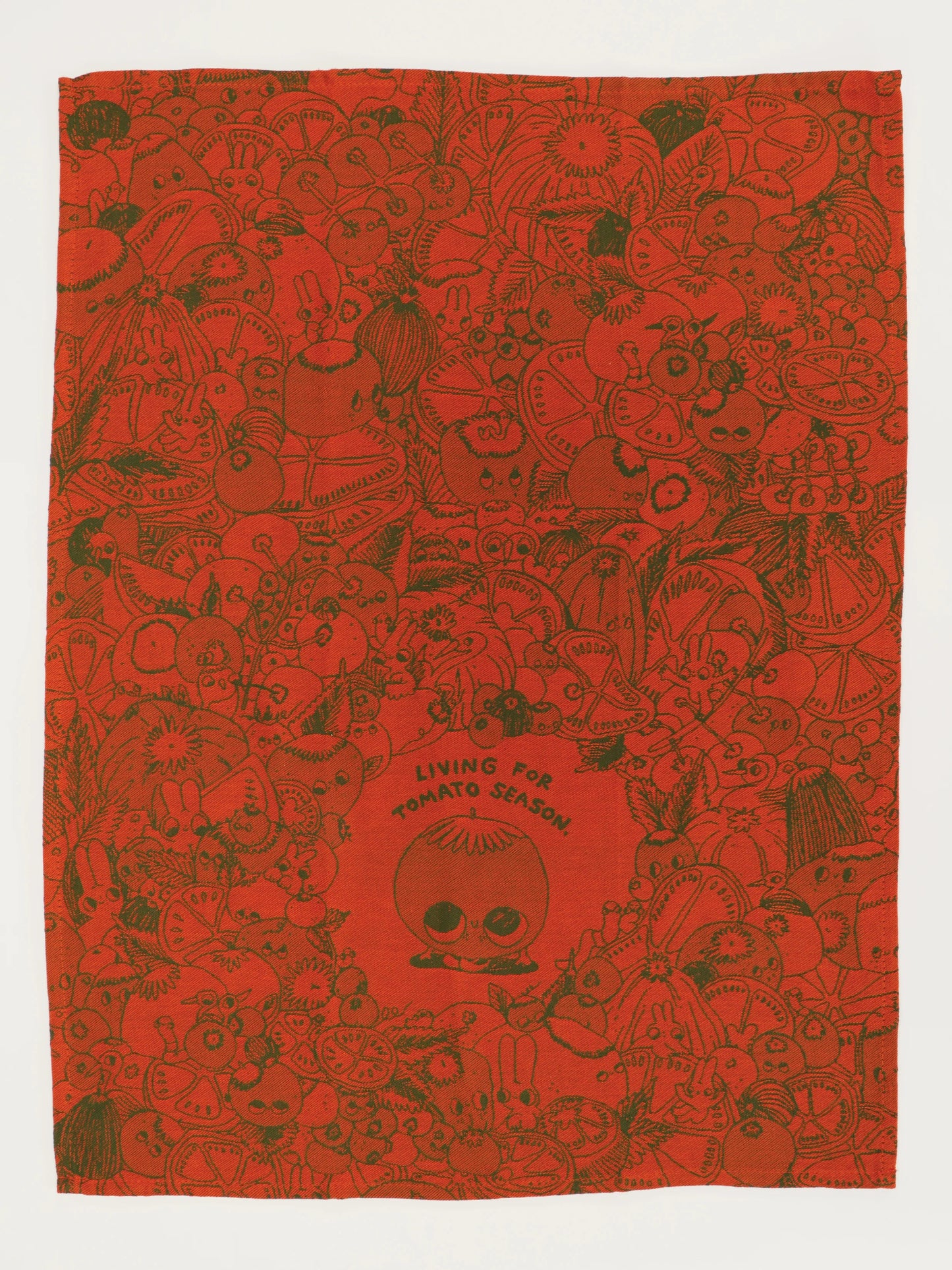 Living For Tomato Season Dish Towel