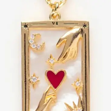 Lovers Tarot Necklace
