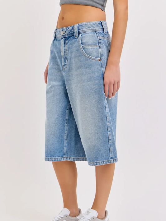 Mid Waisted Baggy Culotte