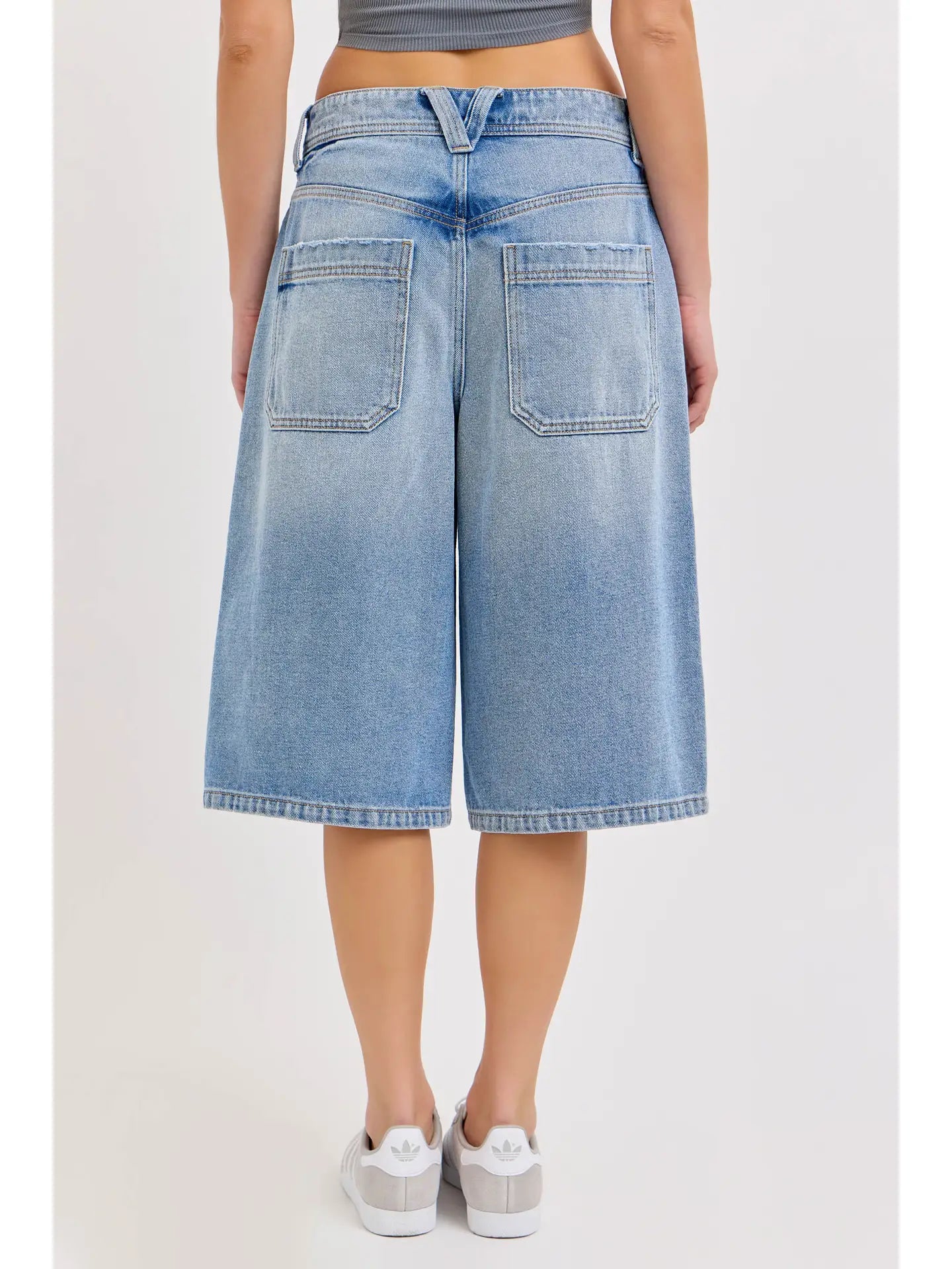 Mid Waisted Baggy Culotte