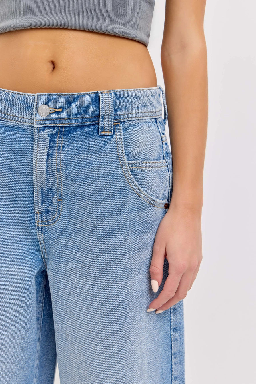Mid Waisted Baggy Culotte