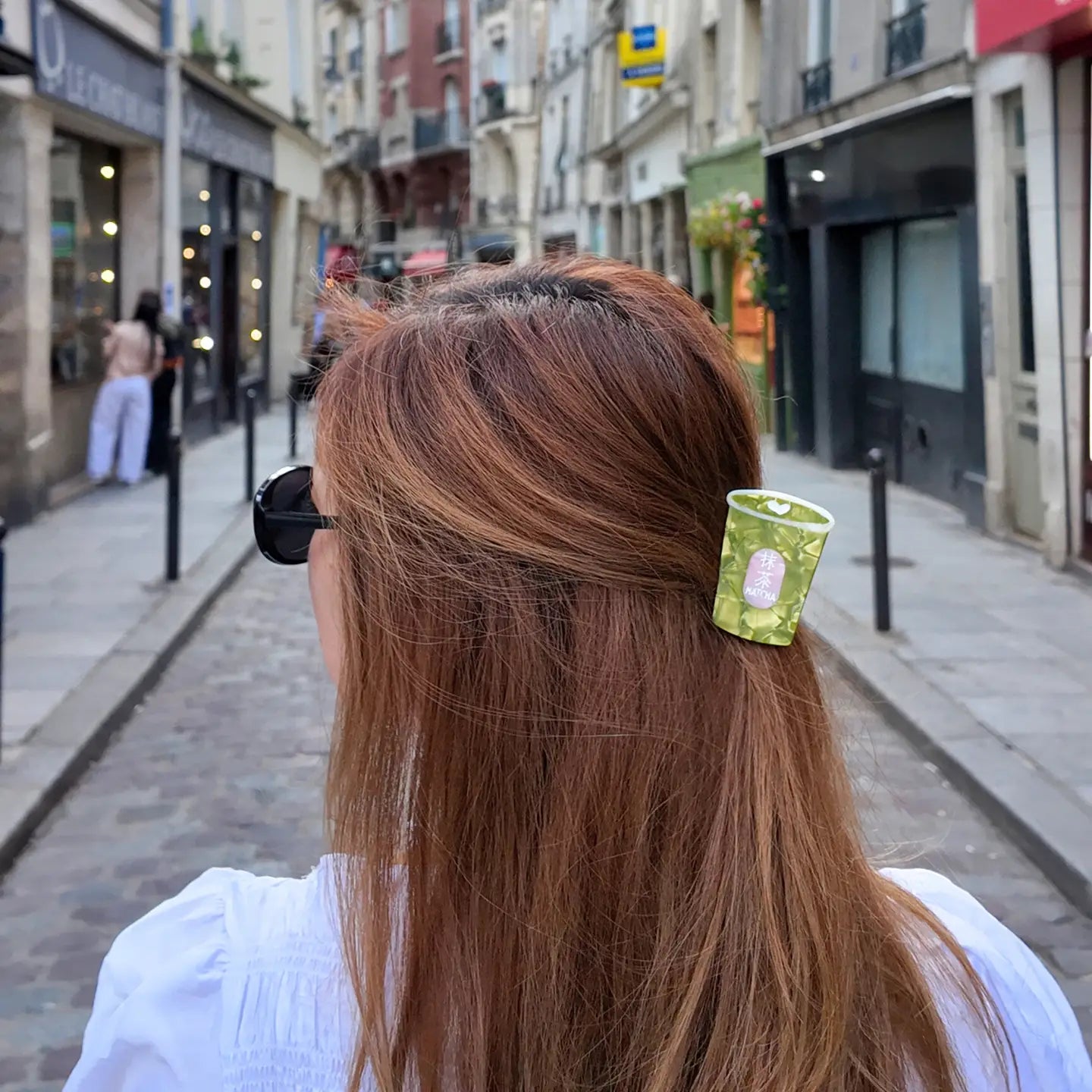 Mini Matcha Claw Hair Clip