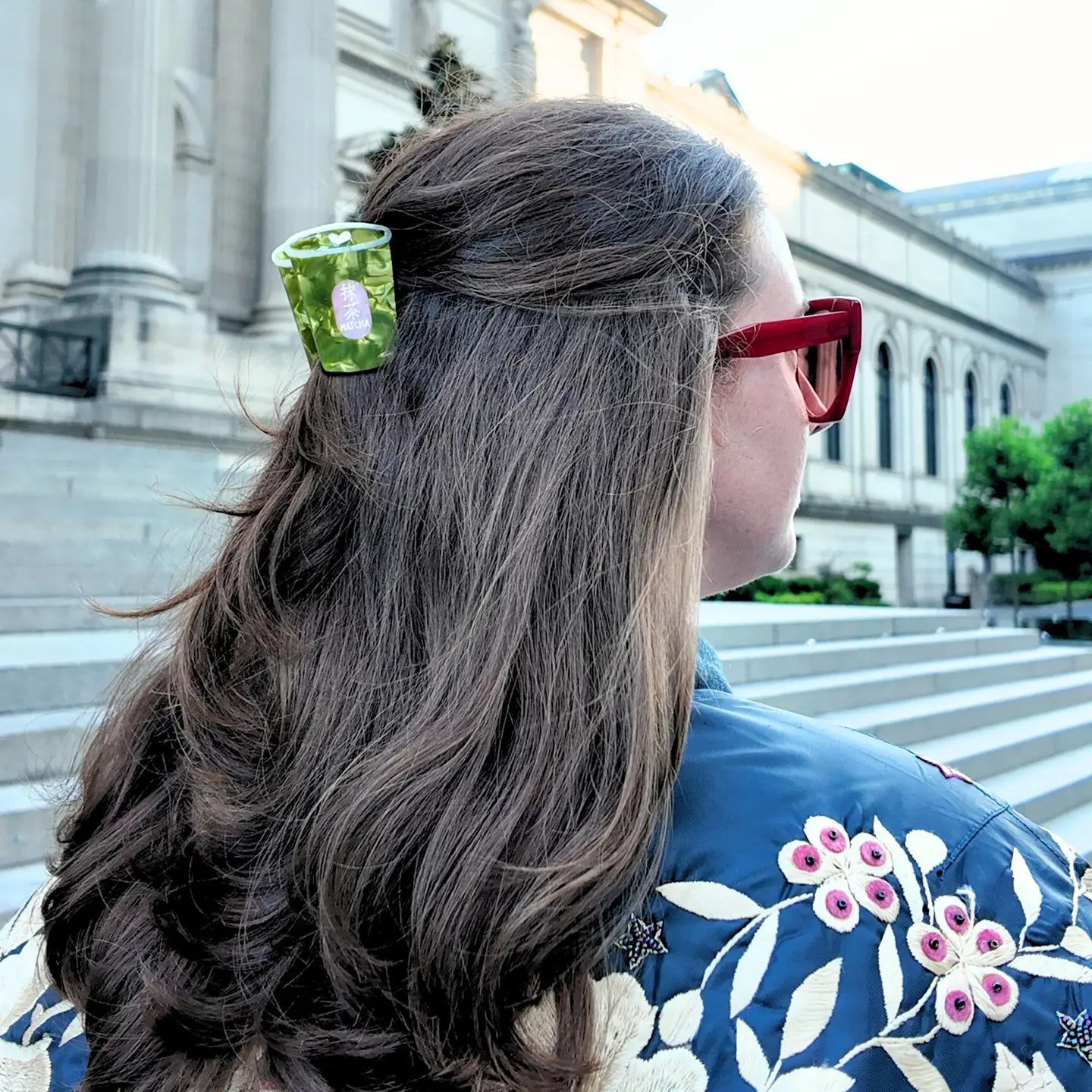 Mini Matcha Claw Hair Clip