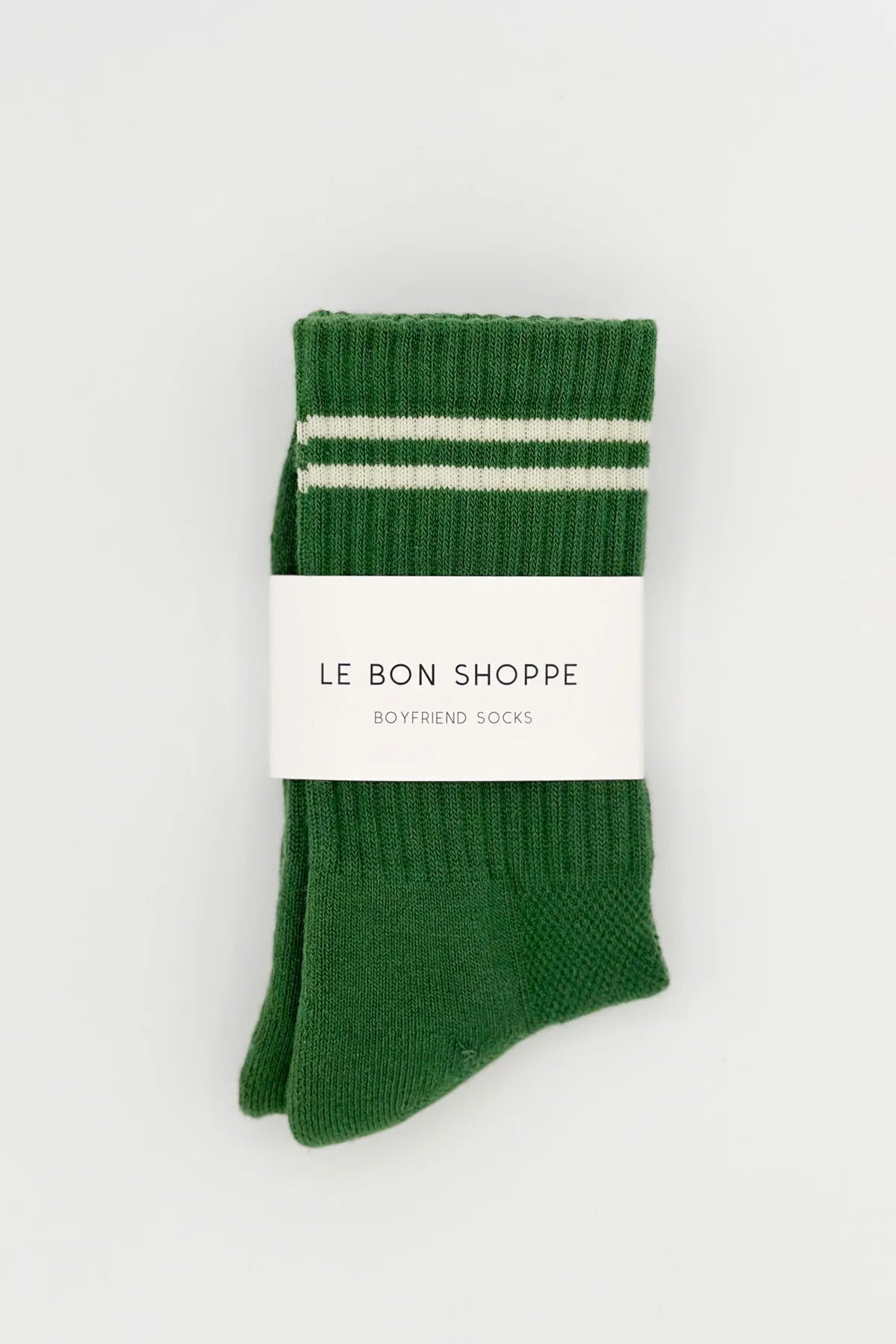Moss Boyfriend Socks by Le Bon Shoppe