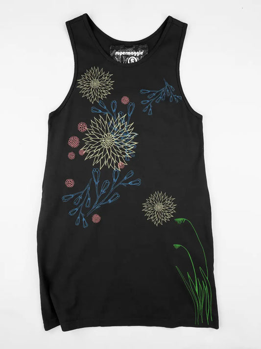 Night Blooms Poppy Pocket Dress