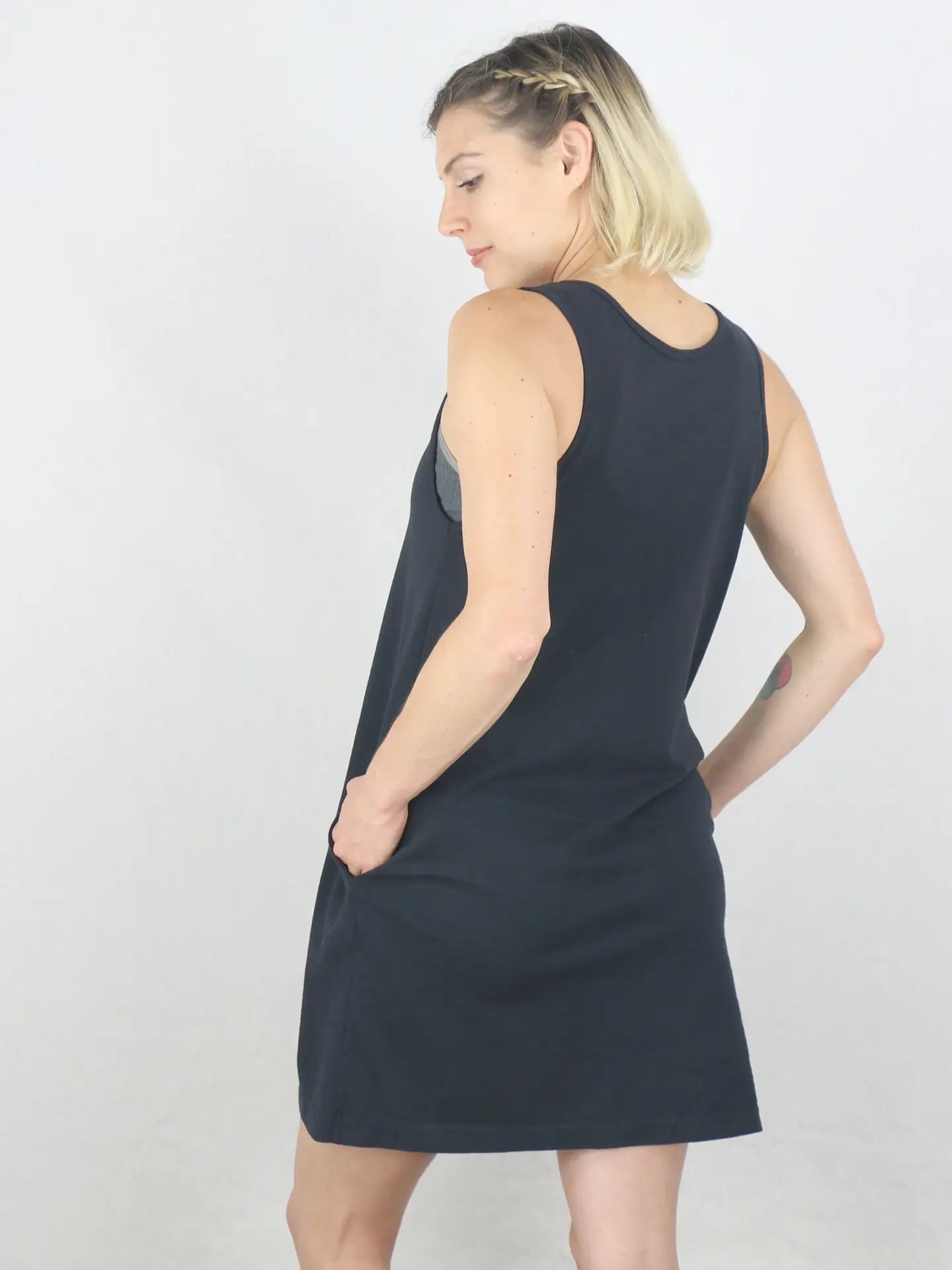 Night Blooms Poppy Pocket Dress