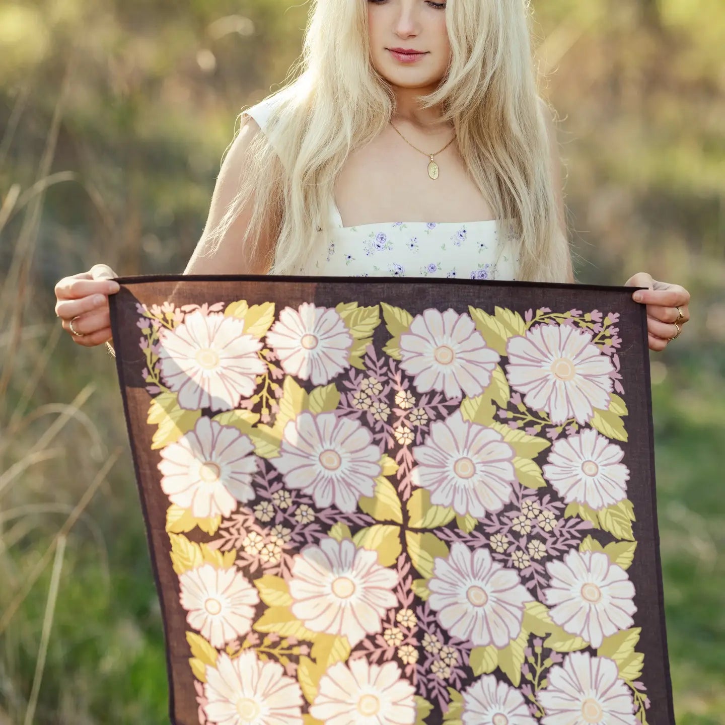 No. 134 Violet Bandana