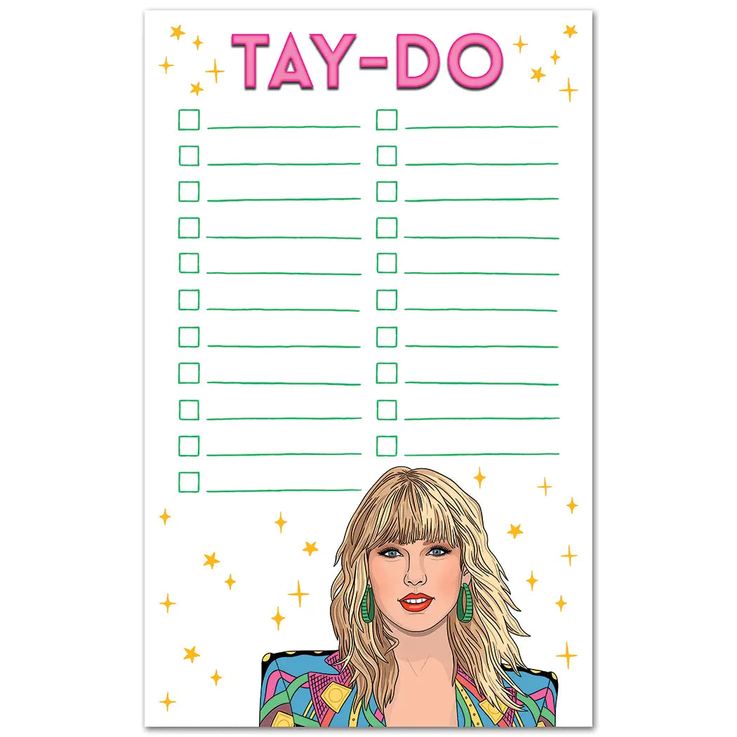 Notepad-Taylor Tay-Do List