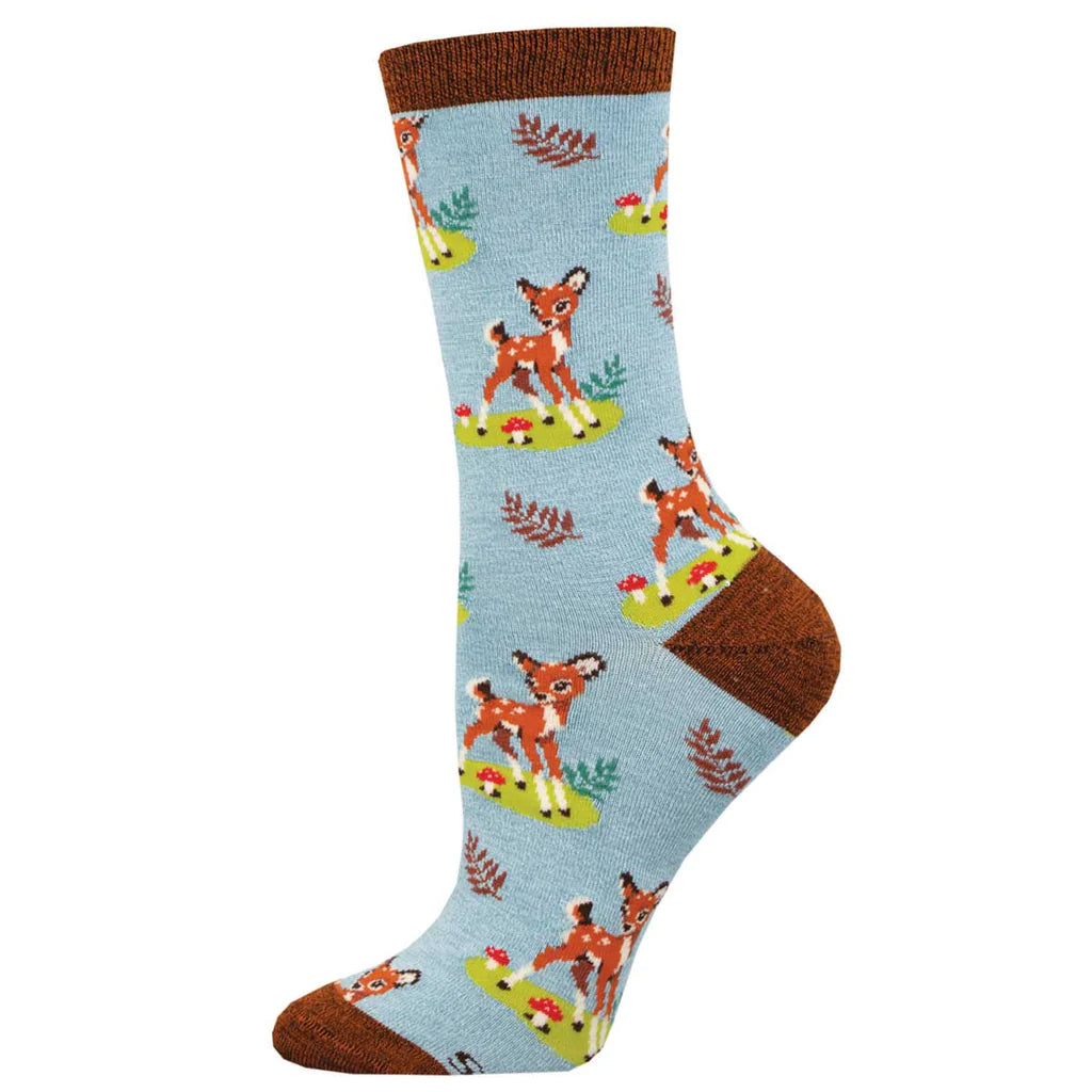 Oh Deer, You're Cute Bamboo Socks