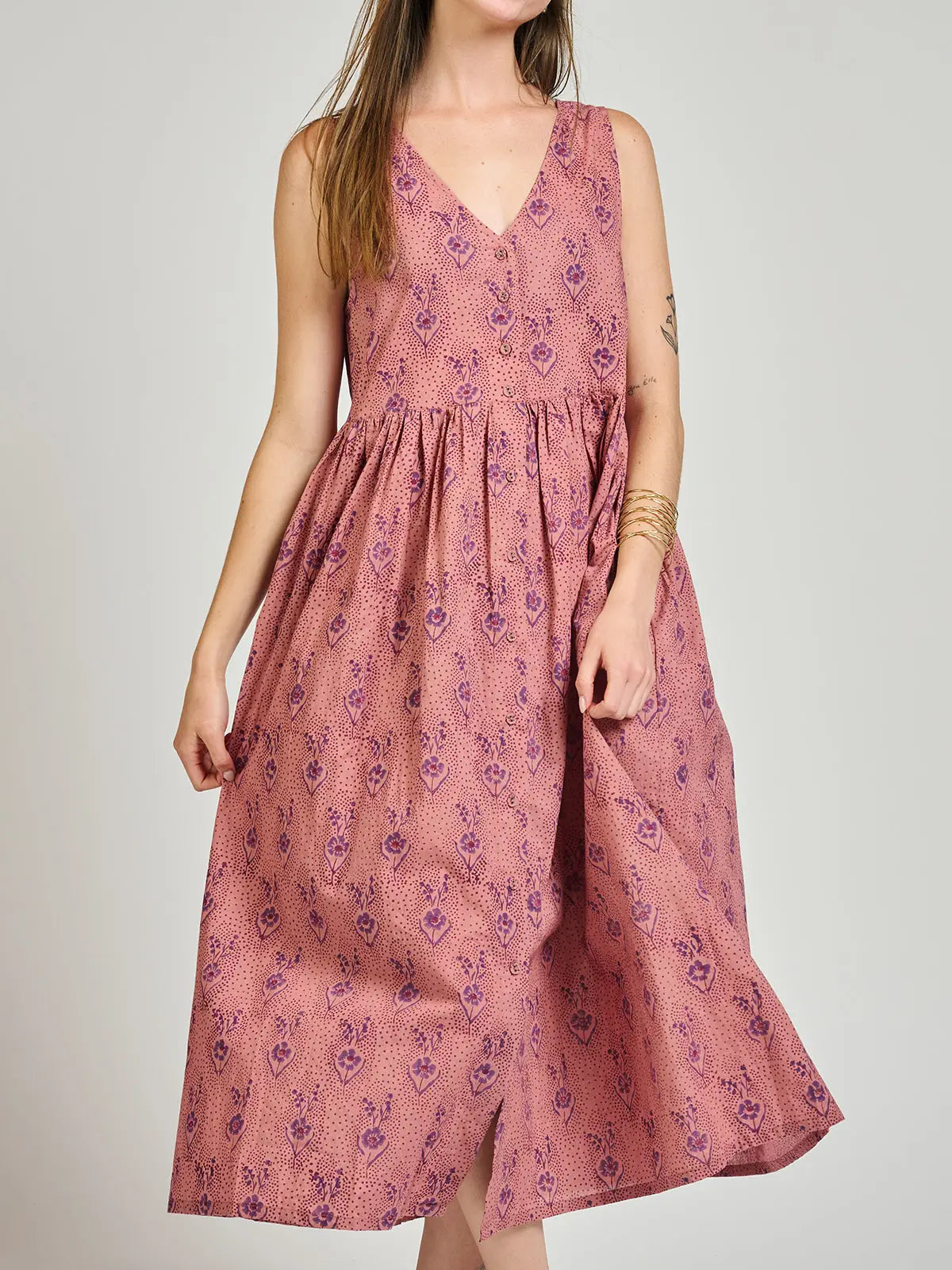 Olivia Dress Rose
