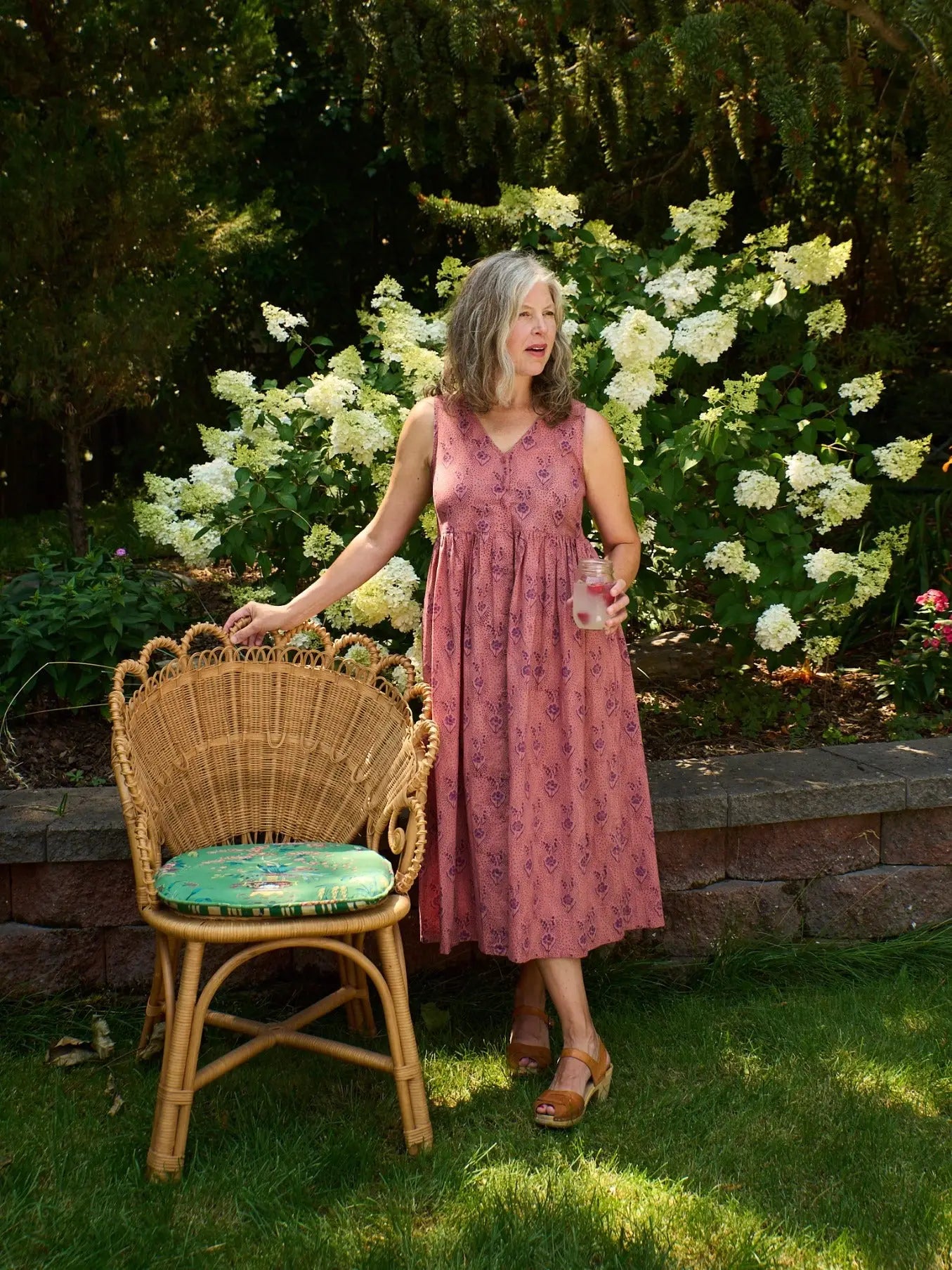 Olivia Dress Rose