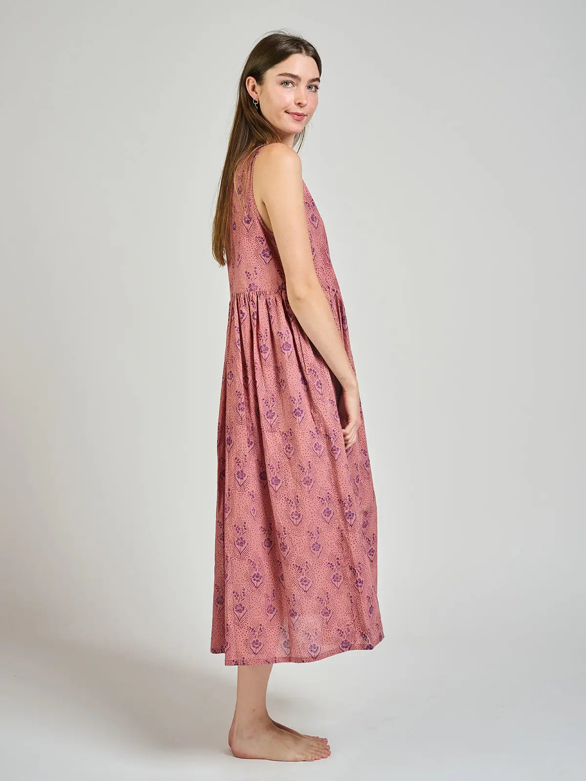 Olivia Dress Rose