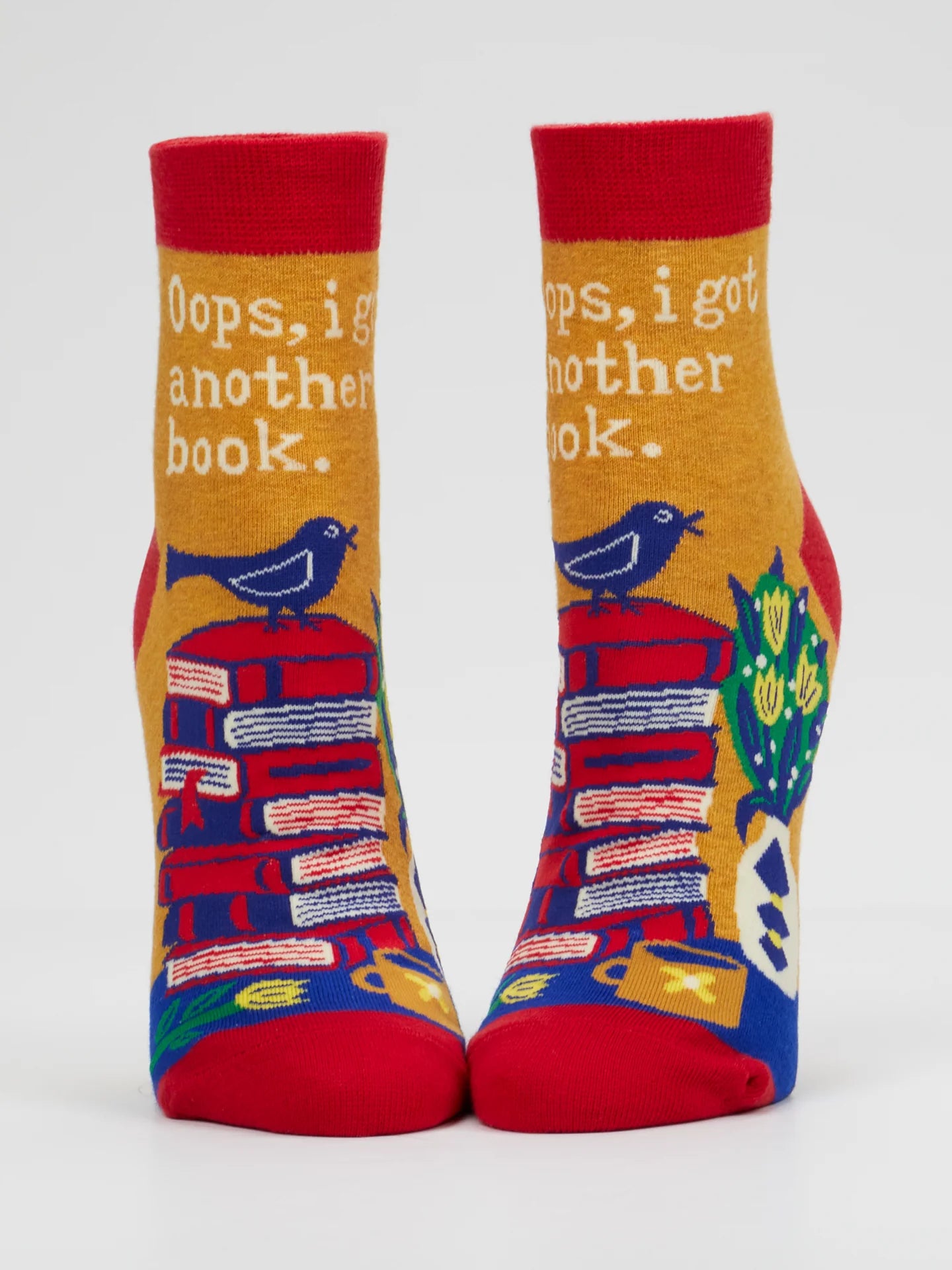 Oops, I Got Another Book. W-Ankle Socks