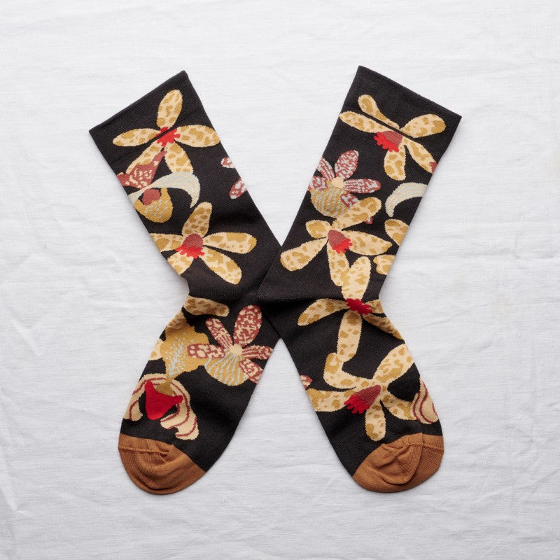 Orchid Dark Socks