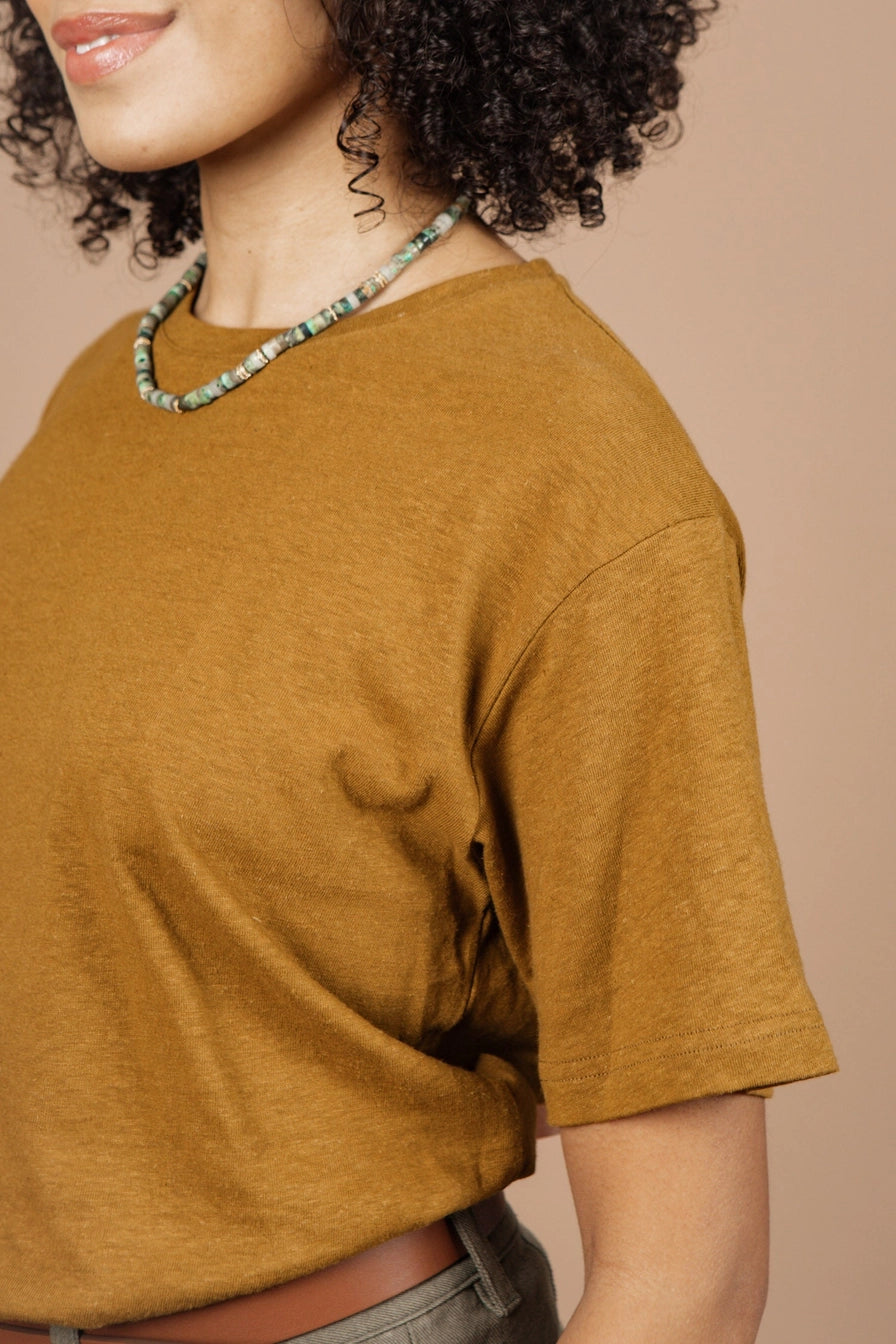 Ochre Organic Hemp Boxy Tee