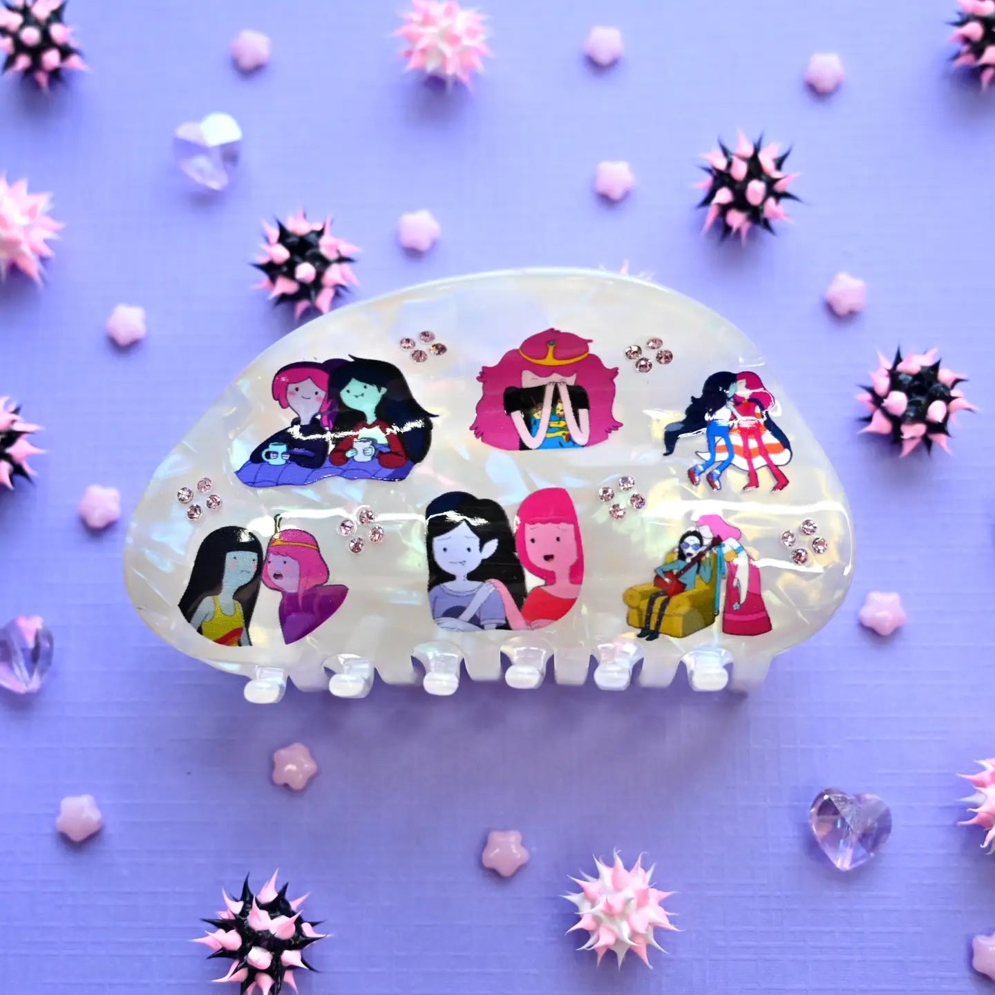 PB & Marcie Collage Hair Claw