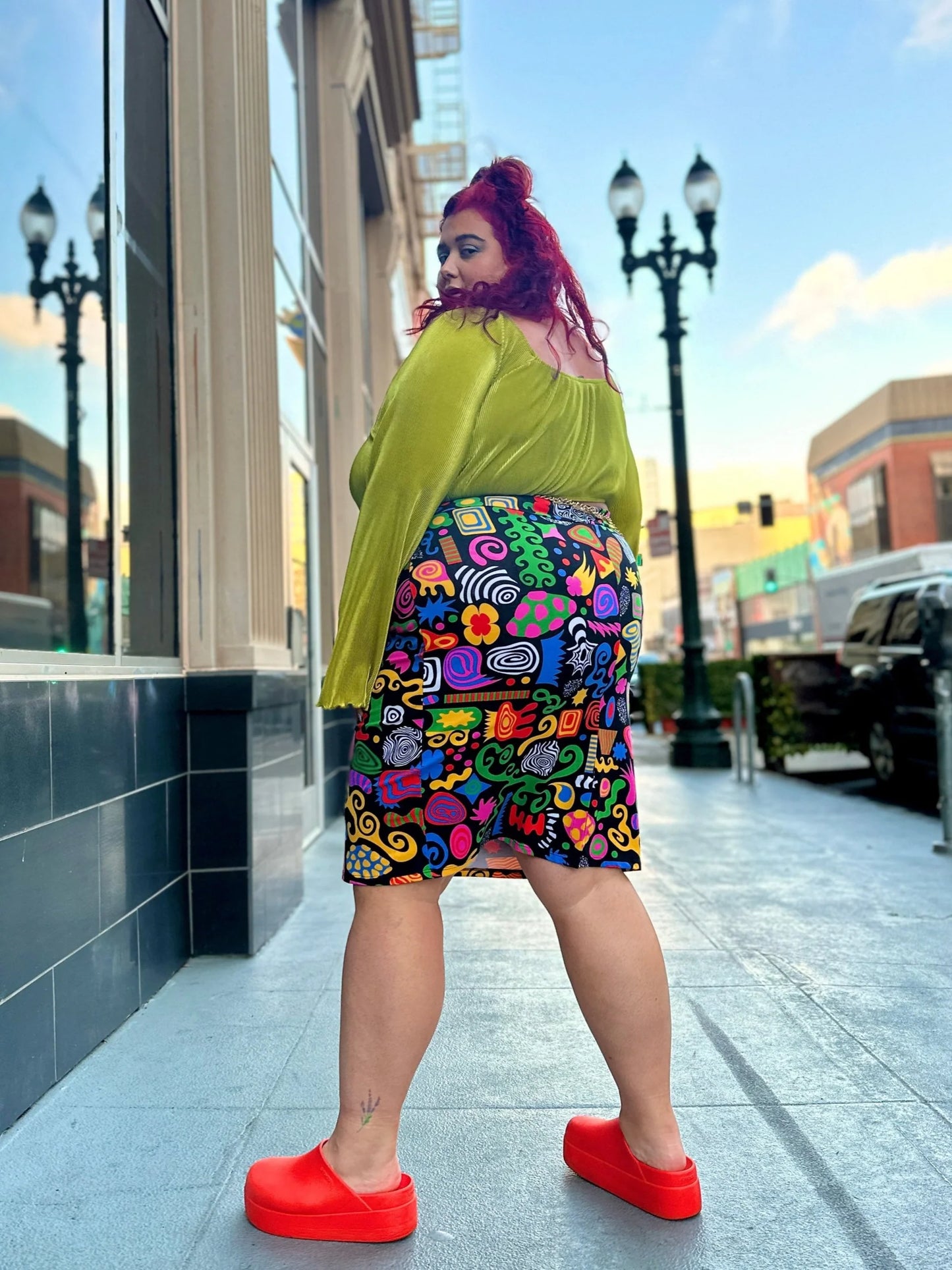 Party Mix Wiggle Skirt
