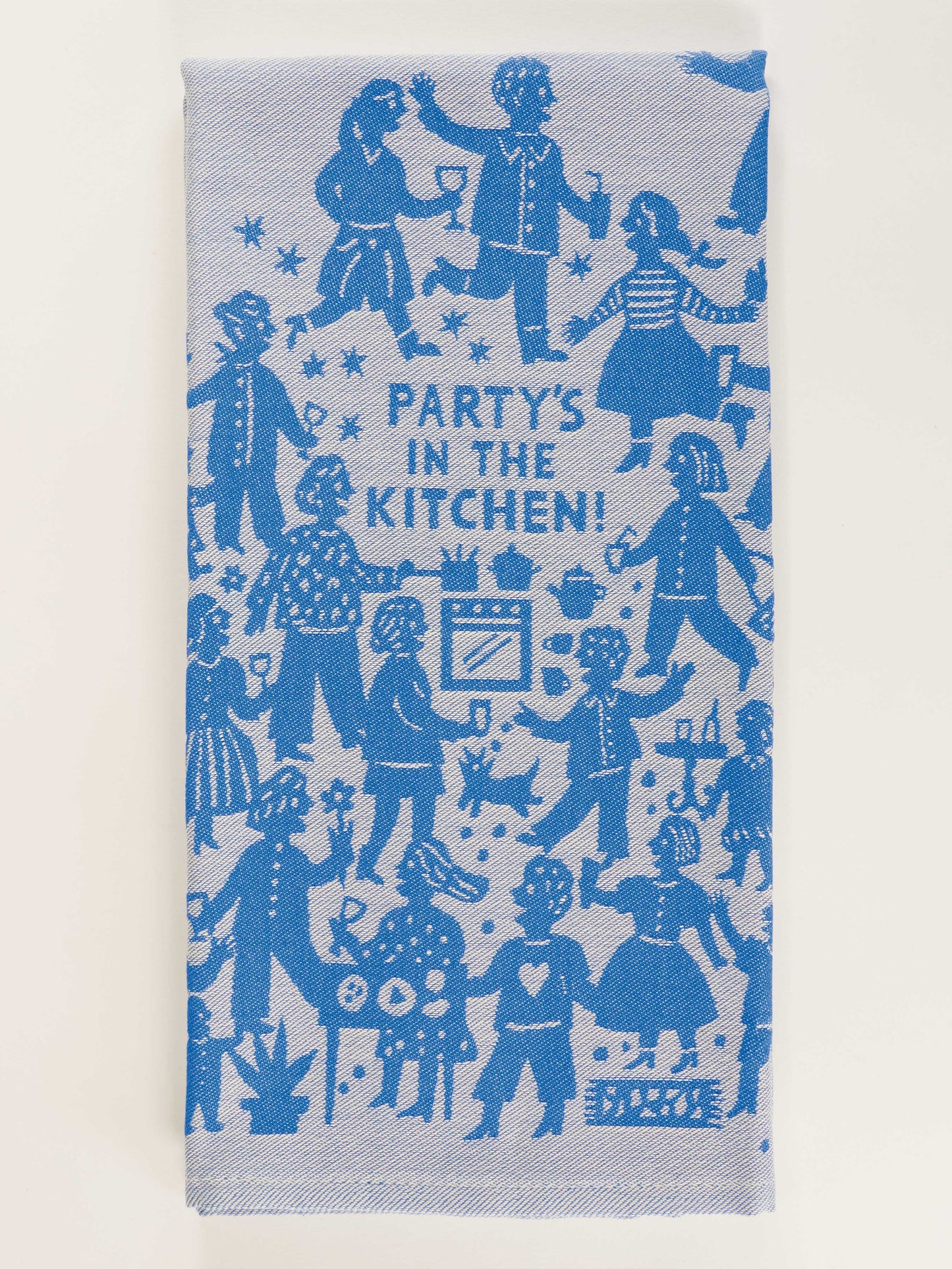 Party's In The Kitchen Dish Towel