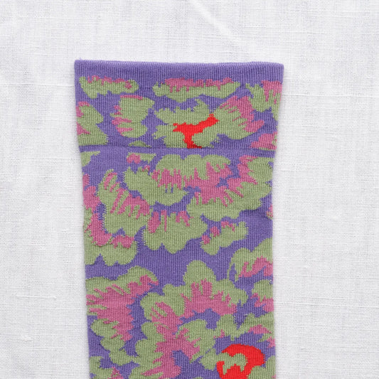 Peony Iris Socks