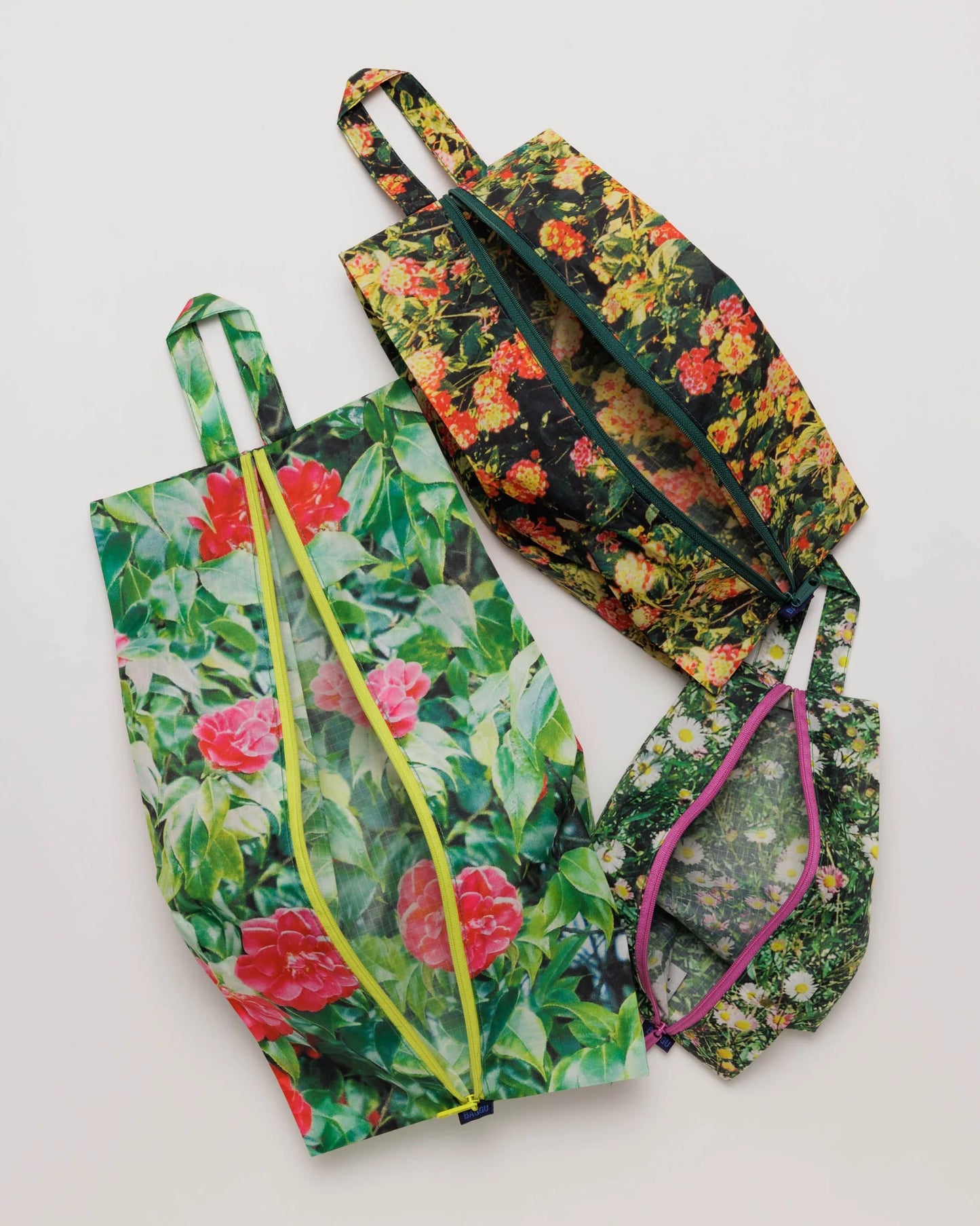 Photo Florals 3D Zip Set