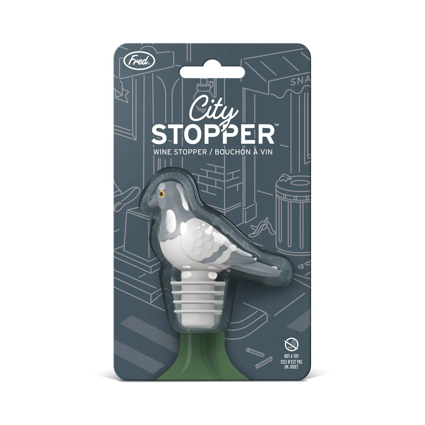 Pigeon Bottle Stopper