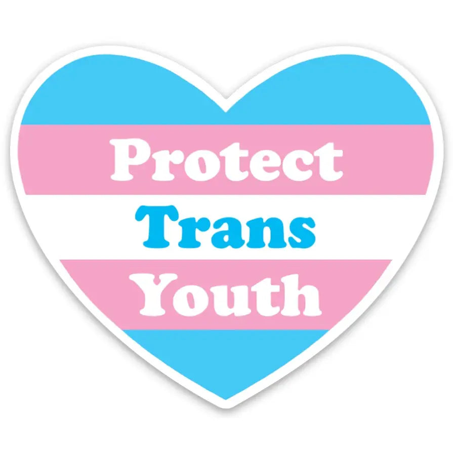 Protect Trans Youth Die Cut Sticker