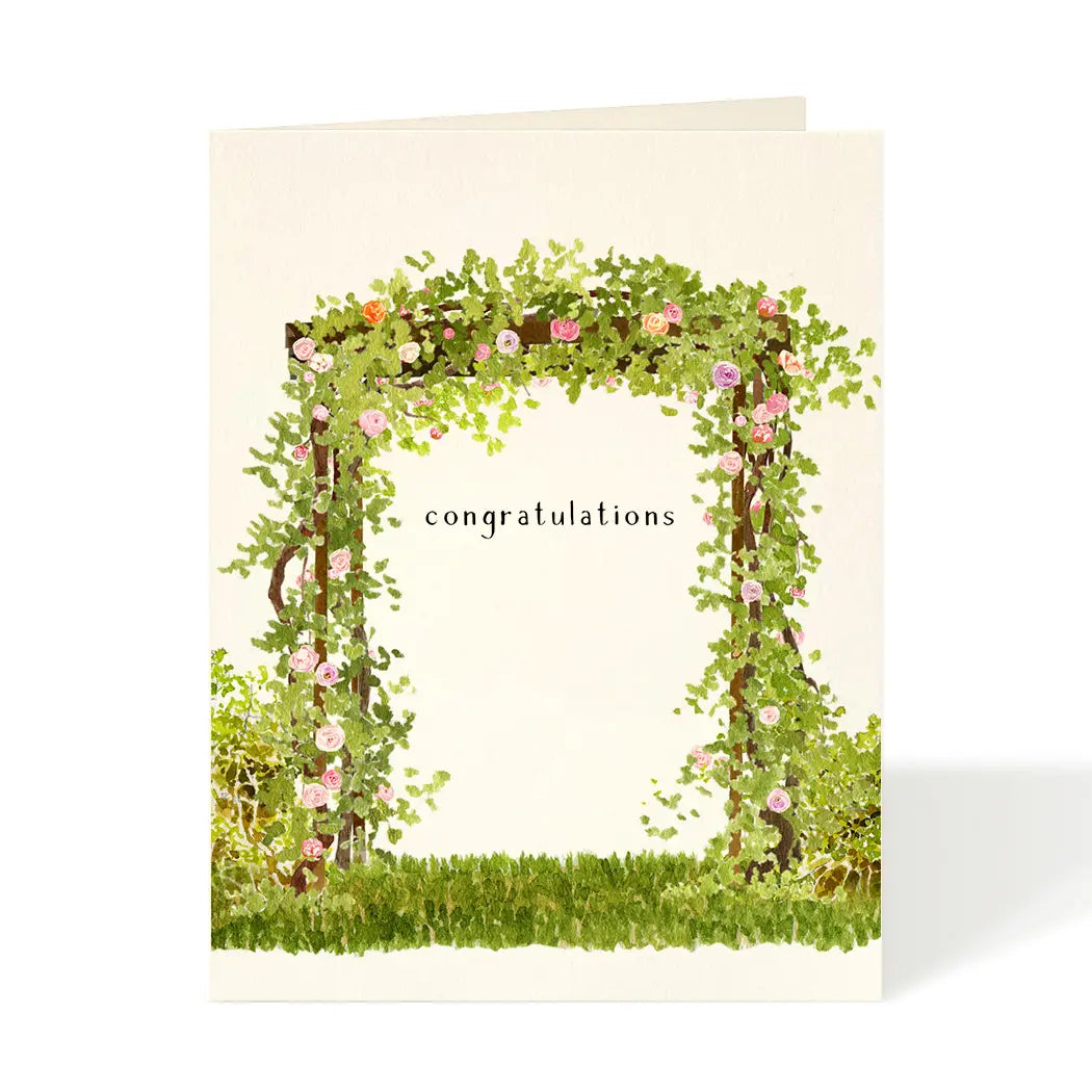 Rose Arbor -Wedding Card