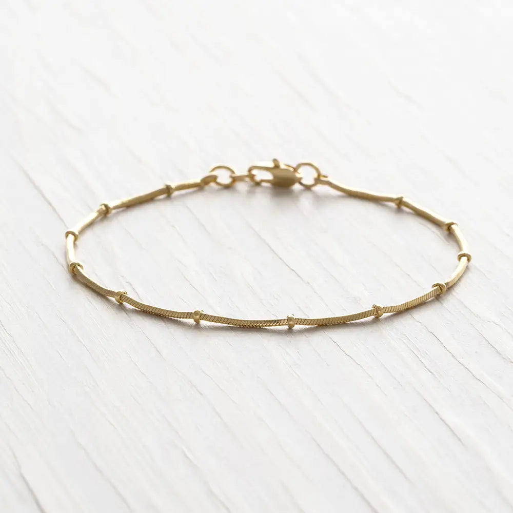 Snake Bead Chain Bracelet