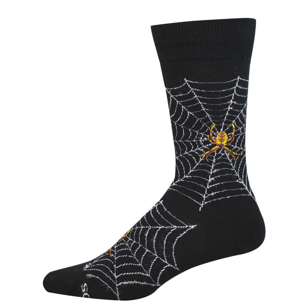 Spider Web Lg Socks