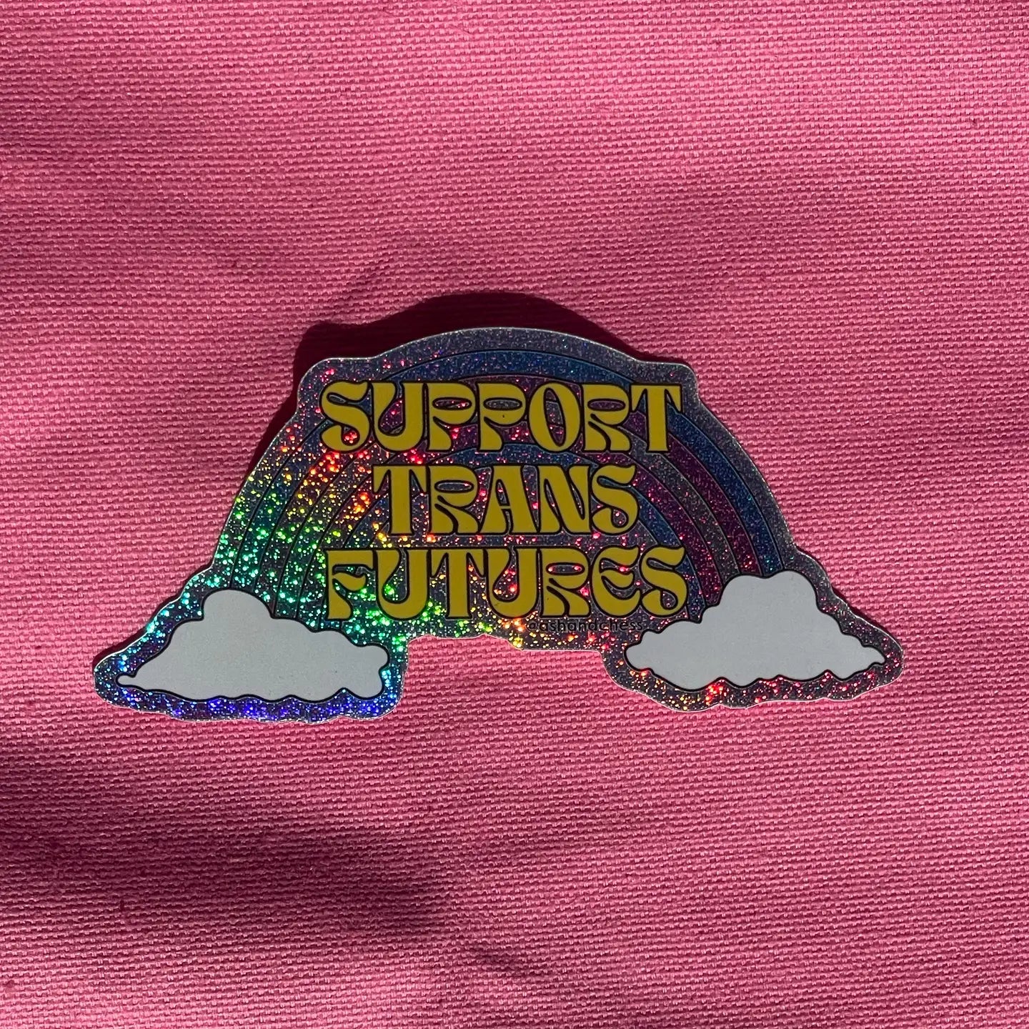 Support Trans Futures Sticker