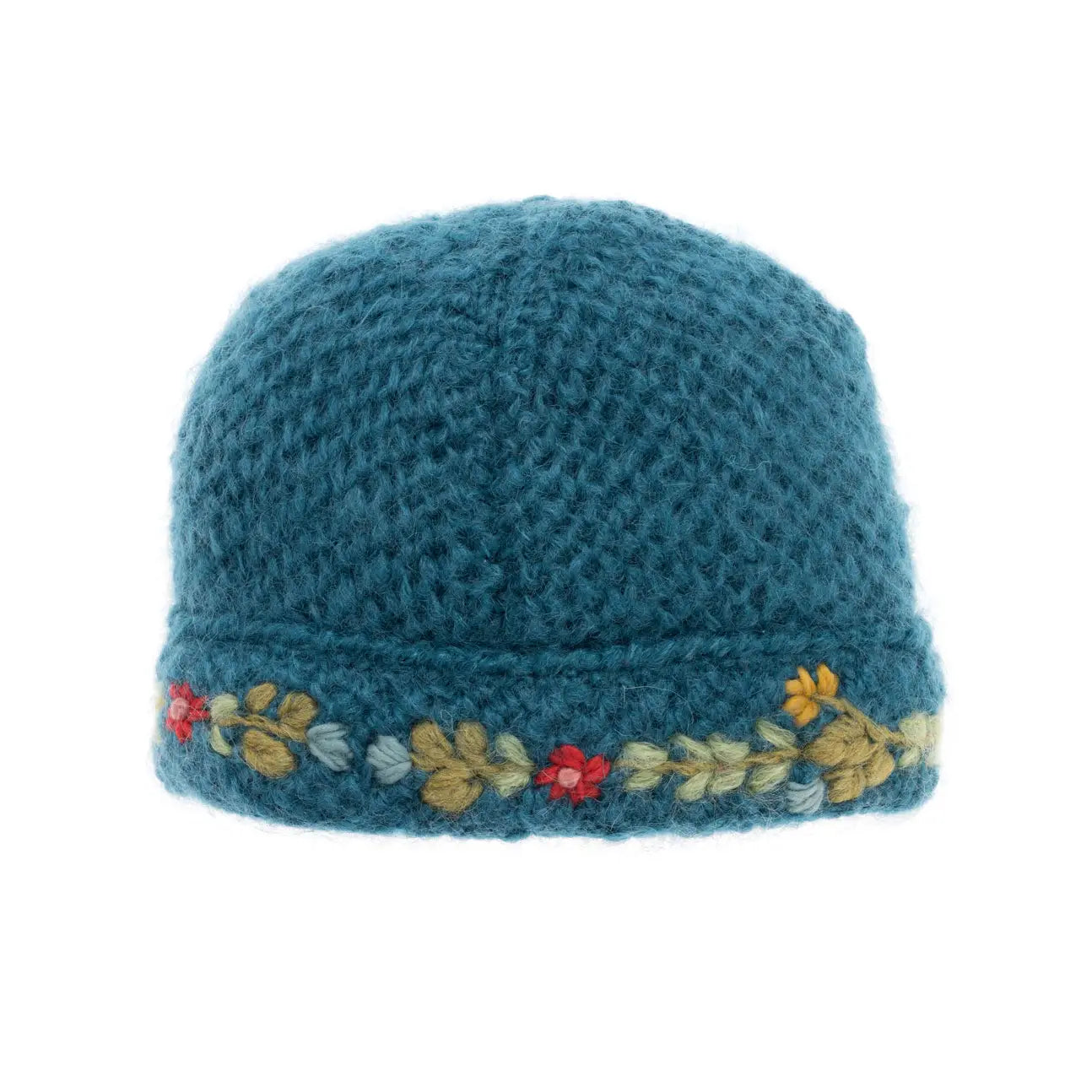 Teal Lady Rose Cloche by French Knot