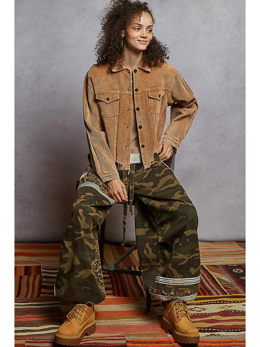 Teddy Bear Corduroy Jacket