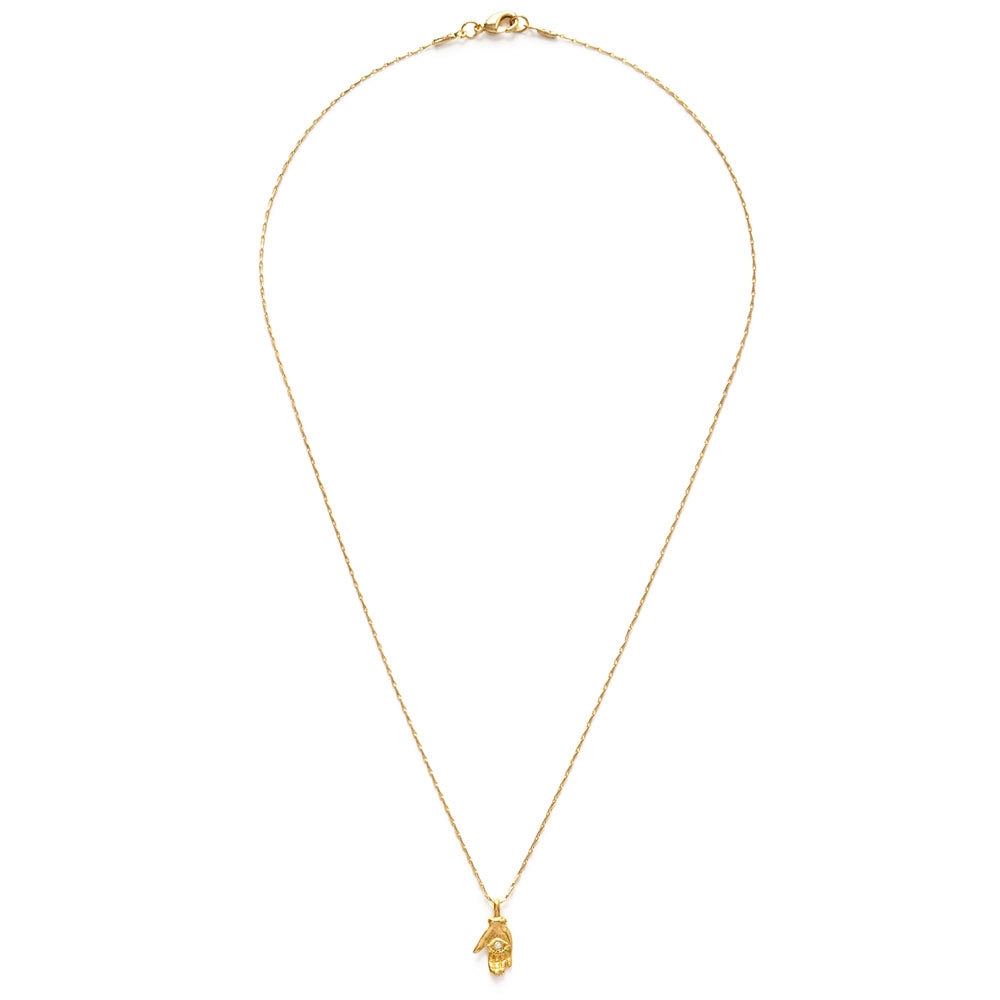 Tiny Mystic Hand Necklace