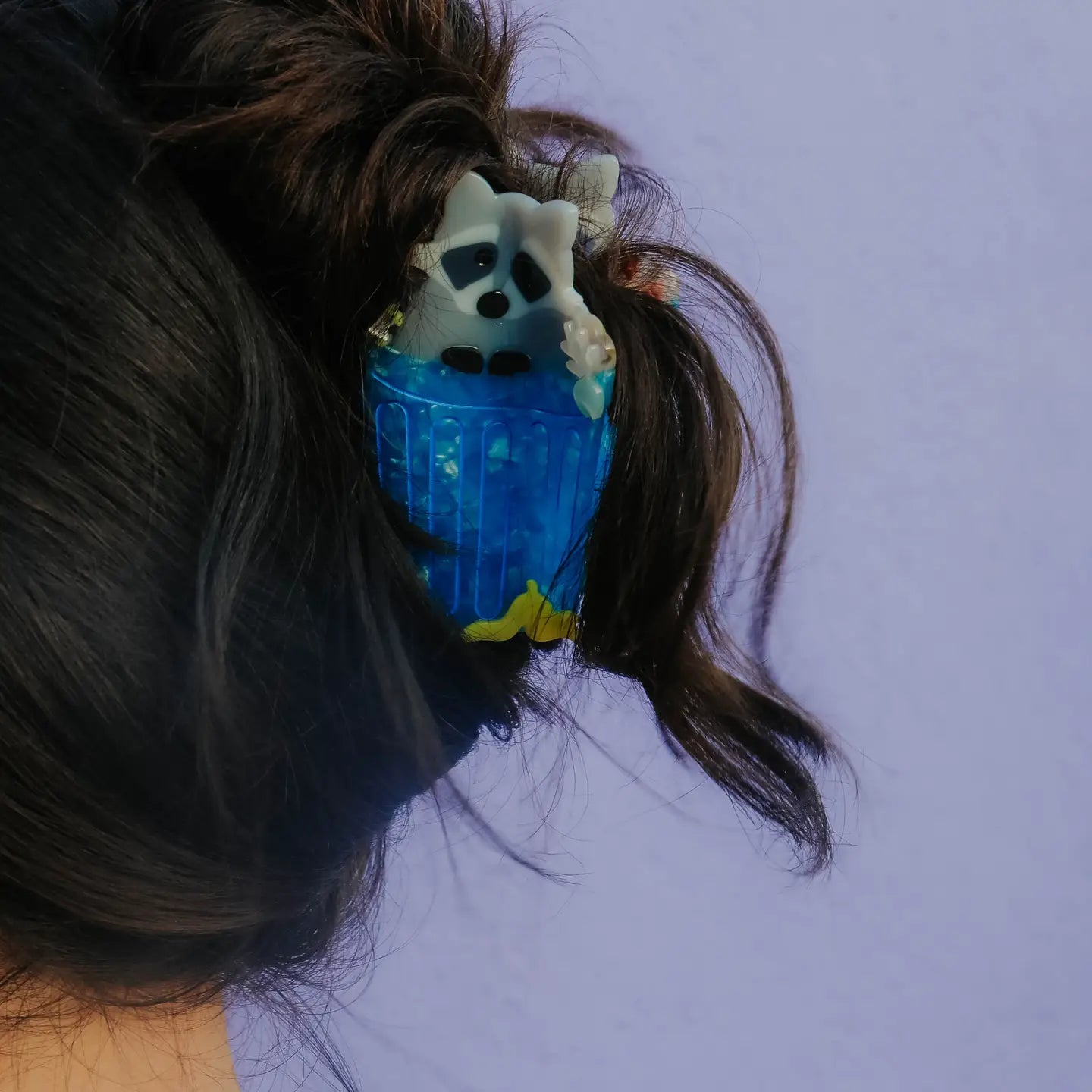 Trash Panda Raccoon Hair Claw