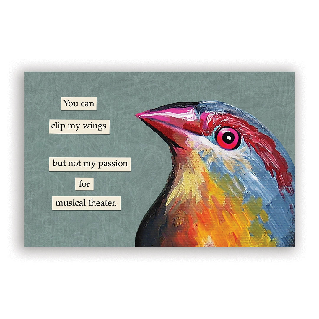 Troubled Birds 2026 Calendar by Mincing Mockingbird