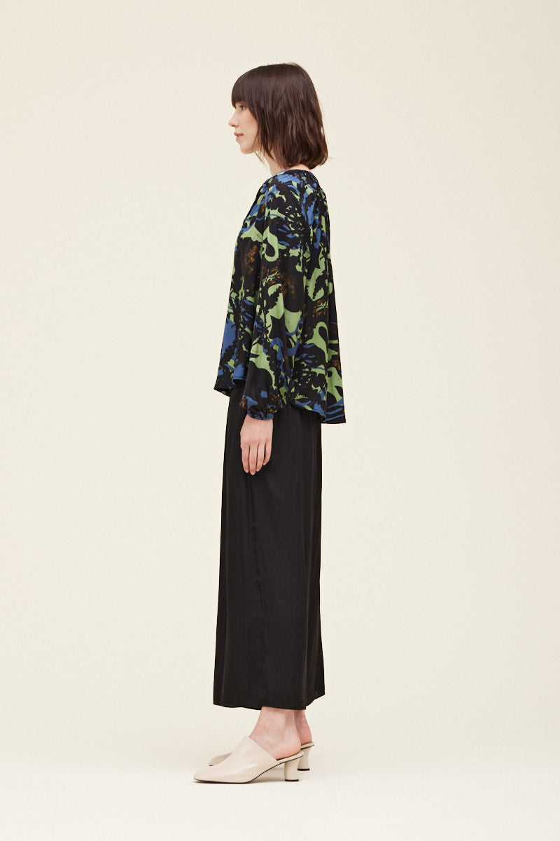 Underwater Satin Blouse