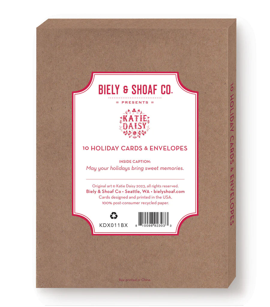 Vintage Ornaments Boxed Cards