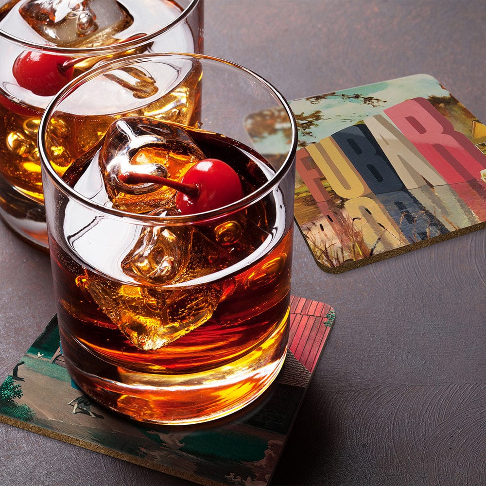Wayne White Coaster Set