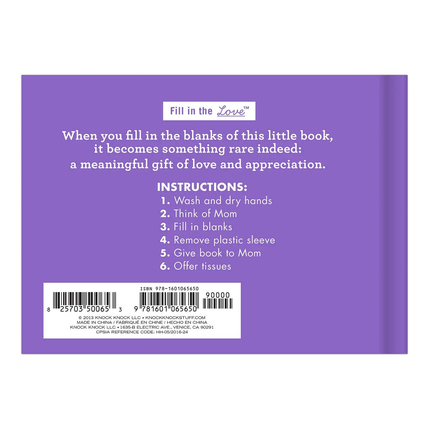 What I Love About Mom Fill in the Love® Book