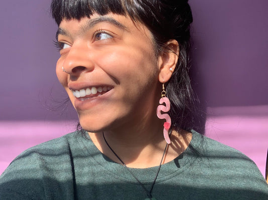 Wiggly Worms Earrings