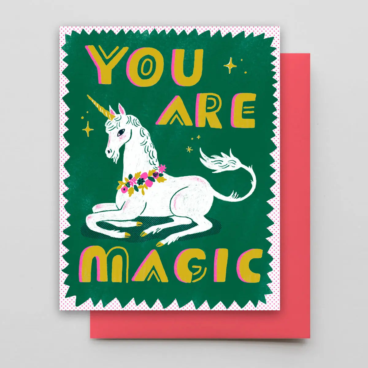 You Are Magic Unicorn Card