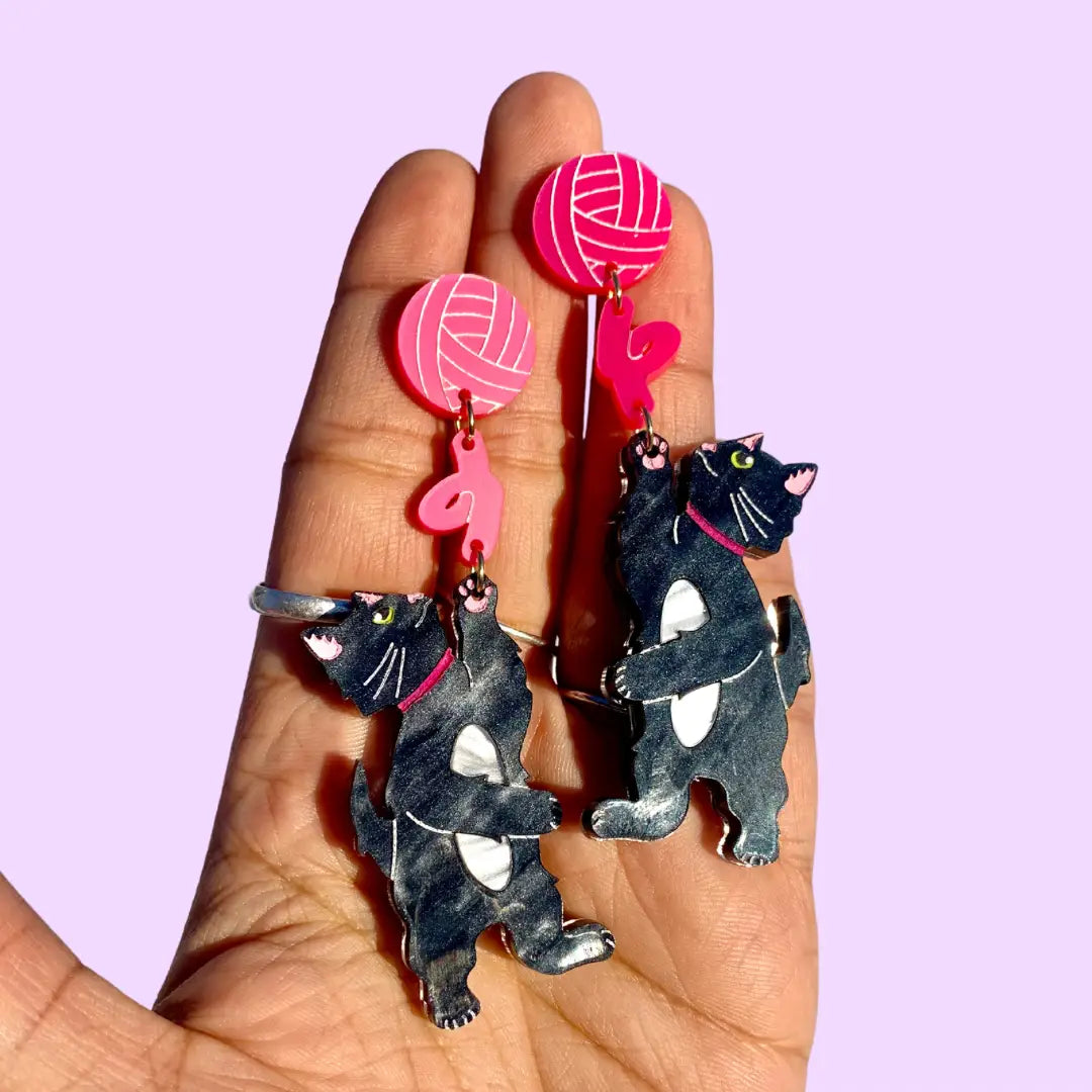 You've Got To Be Kitten Me! Earrings
